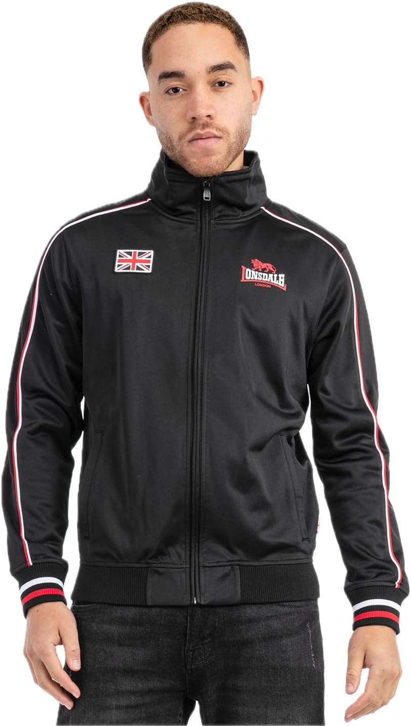 Lonsdale Men Track Jacket Skellberry