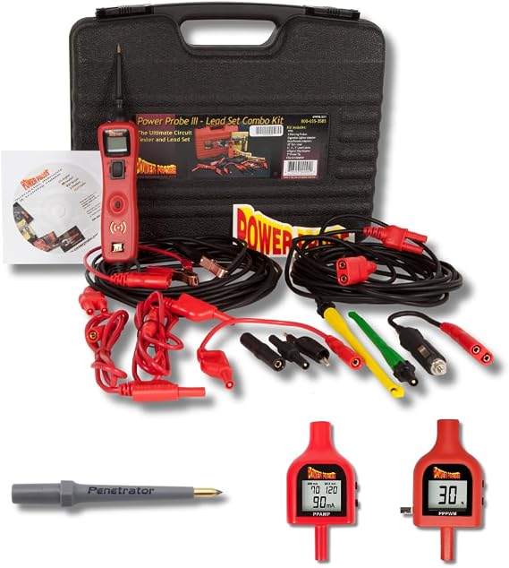 Power Probe 3 Gold Series Kit with Penetrator, AMP & PWM Tips