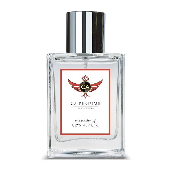 CA Perfume Impression of Crystal Noir for Women Amber Floral Fragrance Long Lasting Womens Perfume Eau De Parfum 1.7 Fl Oz 50ml