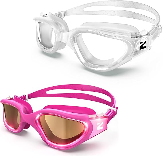 ZIONOR G1SE Swim Goggles + G1MINI Ultra Kids Swim Goggles