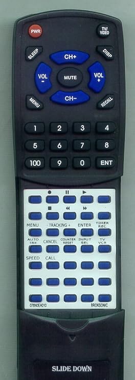 Replacement Remote Control for Orion VR313, VR0212, VHSA6687CTBEA, VR213, VP0040