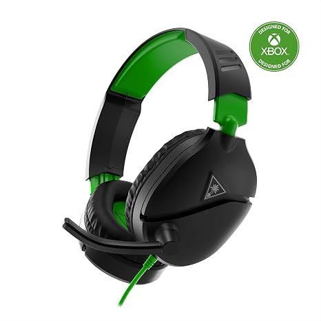 Turtle Beach Recon 70 Multiplatform Gaming Headset for Xbox Series X|S, Xbox One, PS5, PS4, PC & Mobile w 3.5mm Wired Connection - Flip-to-Mute Mic, 40mm Speakers, Lightweight Design, Black