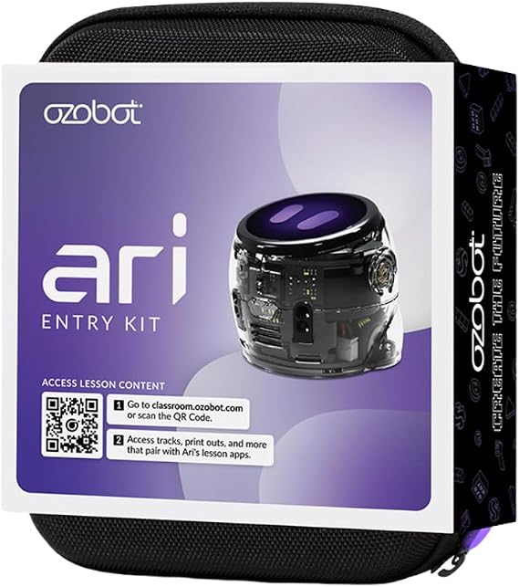 Ozobot Ari Coding Robot Kit | Ages 8-14 | STEM Coding for Kids & Teachers