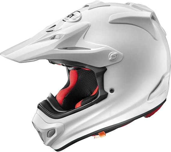 Arai VX-Pro4 Solid Adult Off-Road Motorcycle Helmet - White/X-Large