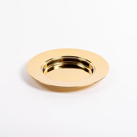 Broadman RemembranceWare Communion Bread Plate, Brass