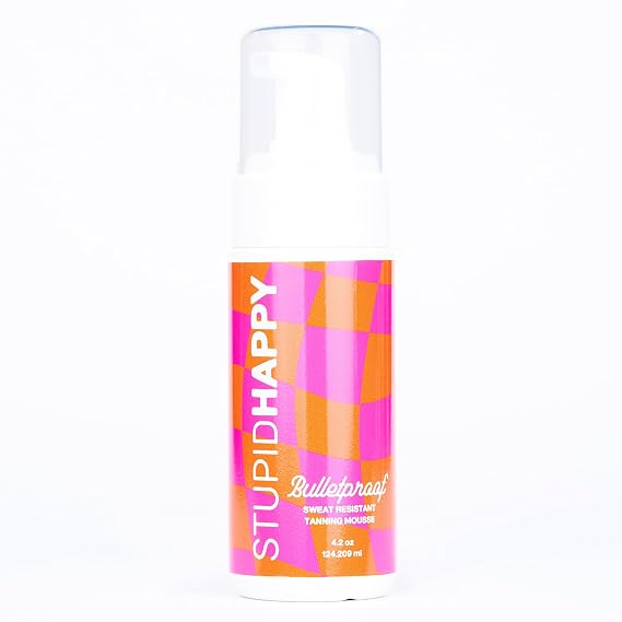 Self Tanner Mousse for Women Sweat-Resistant, Odor-Free & Streak-Free | Brown-Based, Water-Based Formula for a Natural Medium Tan | Rapid Rinse, Non-Toxic Sunless Tanning Mousse, 4.2 fl oz