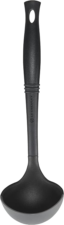 Le Creuset Revolution Bi-Material Ladle, 12" x 3.5", Oyster