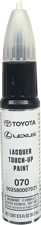Toyota Genuine Touch up Paint Color Code 070, Blizzard White Pearl, Scion/Lexus