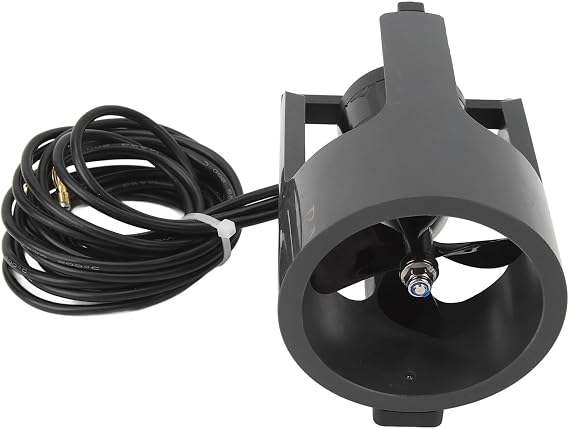 4T PRO Underwater Thruster for Fishing Bait Boats High Efficiency Powerful Thrust CCW Rotation Brushless Motor 12V DC Compatible