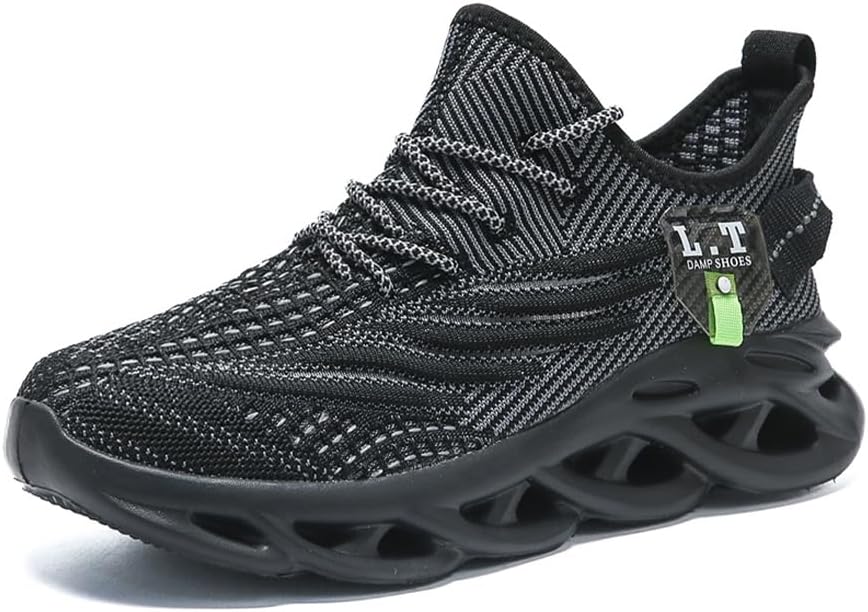 Mens Trainers Running Walking Shoes Sport Outdoor Casual Tennis Gym Hiking Shoes Lightweight Comfortable Fitness Sneakers for Men Fashion Work Athletic Jogging