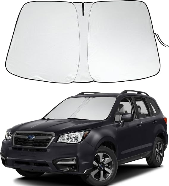 Foldable Front Windshield Sunshade fit for Subaru Forester 2015-2018