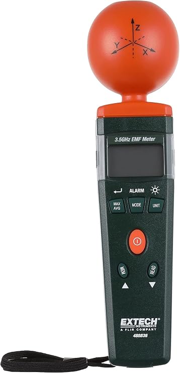 Extech 480836 RF EMF Strength Meter High Frequency measurement for EMF (50MHz to 3.5GHz)