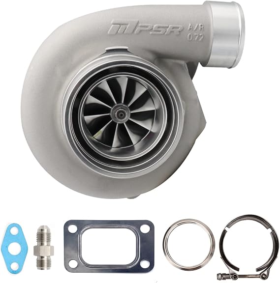 Pulsar Turbo PSR3582 GEN2 Dual Ball Bearing Billet Wheel Turbo T3 Open, Vband 0.82A/R(102135271)