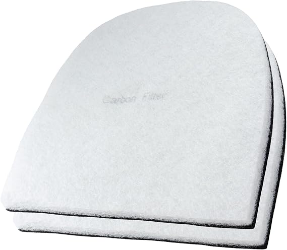 Carbon Air Filter (2 Pack) Compatible for Ebac Powerdri 12L 15L Amazon 12L Amazon 15L Odour Absorbing Replacement DDA507 Dehumidifier Spare Filter