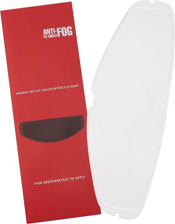 VCOROS Anti-Fog Shield Insert for HJ-26/RPHA11/RPHA 70/RPHA 70 St Helmet | Anti Fog Film for HJ-26/RPHA 70/RPHA 70 St/RPHA11/RPHA 11 Pro,Easy installation and removal;Helmet Accessories Replacement