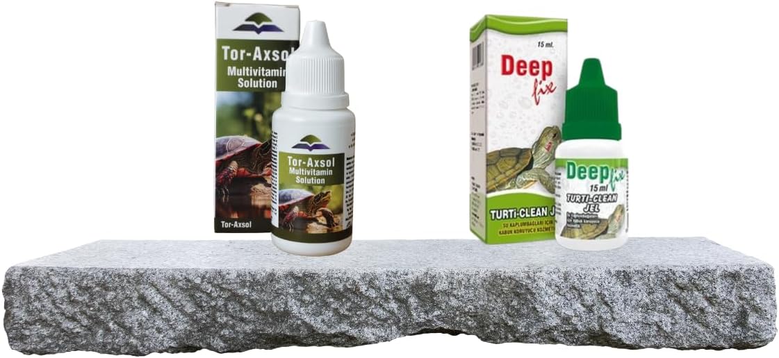 Kaplumbağa Bakım Seti (Tor-Axsol Vitamin + DeepFix Kabuk Koruyucu)