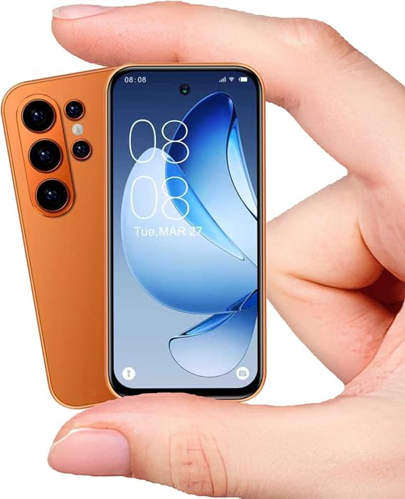 Mini Phone Unlocked 3.75" HD Touch Screen Mini Smartphone Android Mini Phone Cell Phone Phone 2GB+16GB 3G,Dual SIM