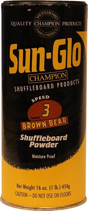 Sun-Glo #3 Speed Shuffleboard Powder Wax - 3 Pack by Sun-Glo