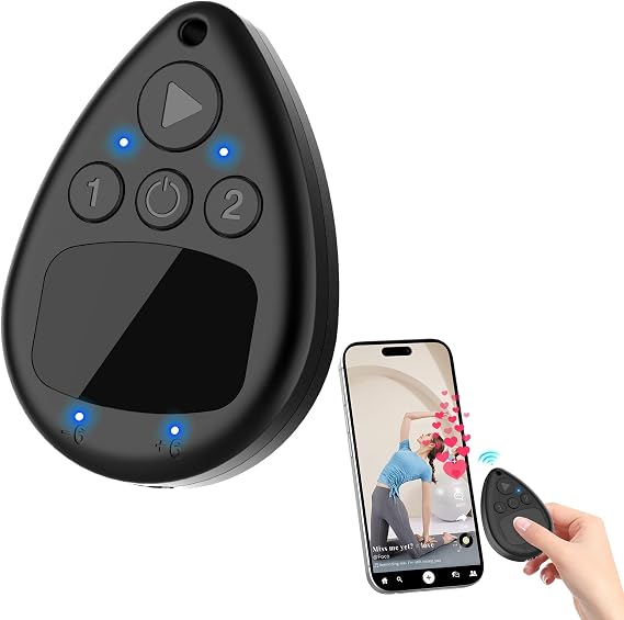 OUTXE Wireless Auto Clicker for iPhone, Bluetooth Phone Screen Tapper