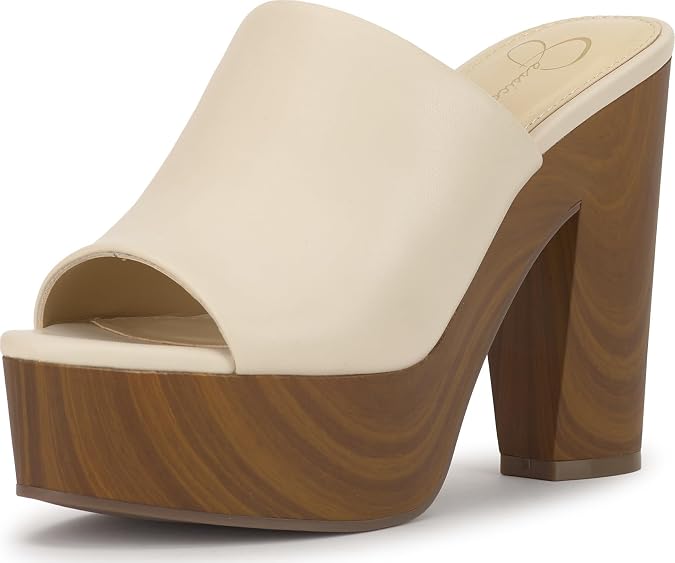 Jessica Simpson Women's Shelbie Block Heel Platform Mule