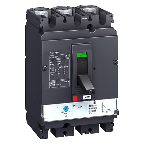 Electric Molded-Case Circuit Breakers Switch MCCB CVS100N 3P TMD16A-100A(4P,32A)