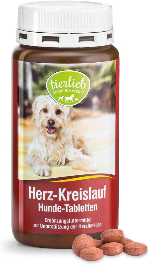 tierlieb Cardiovascular Tablets for Dogs with Carnitine & Taurine 180 Tablets