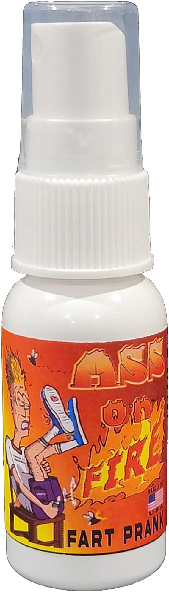 Liquid Ass on Fire: Prank Fart Spray, Gag Gift for Adults and Kids, Great for Pranks and A Good Laugh, Extra Strong Poop Spray, Non Toxic, Keep Out of Reach from Children