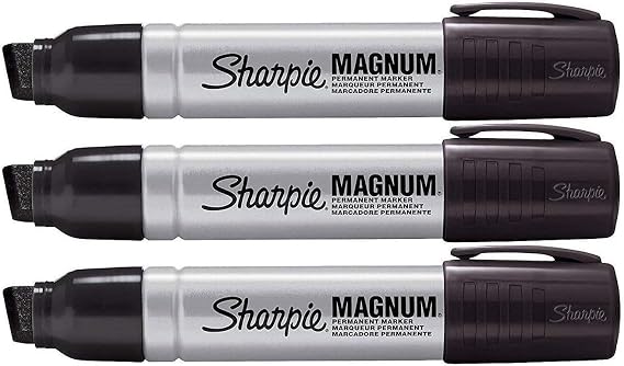 Sharpie Pro Magnum 44101 Permanent Marker (3 Pack)