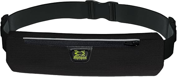 Amphipod AirFlow MicroStretch Plus Belt, Ultra-Light Runners Waist Pack