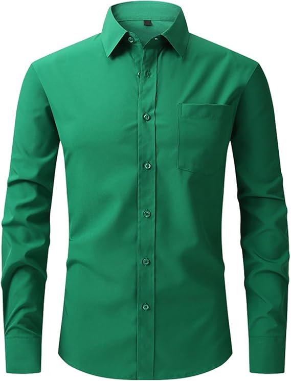 5xlt Mens Shirts Big and Tall Tshirt Fashion Long Sleeve Button Down Shirt Causal Slim Fit Dress Shirt Work Party