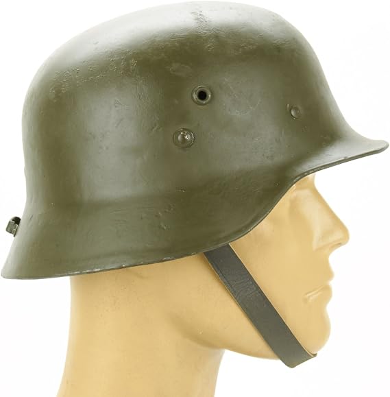 Original WWII Hungarian M38 Steel Helmet- Size 58cm, US 7 1/4