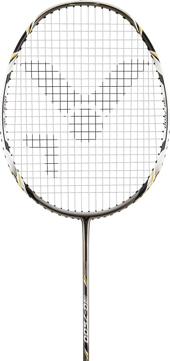 VICTOR G-7500 Badminton Racket – Lightweight & Durable Carbon Graphite Racket with Inner Waves Technology – Ideal for Improving Players & Competitive Sports