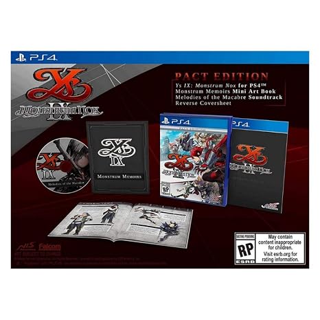 Ys Ix: Monstrom Nox - Pact Edition - PlayStation 4