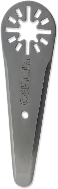 Oshlun MMA-4201 Tapered Sealant Cutter with Uni-Fit Arbor for Fein Multimaster, Dremel and Bosch, 1-Pack