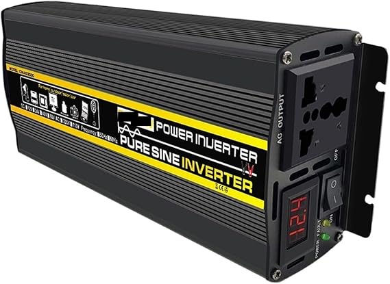 カーインバーター、 純粋な正弦波 8000 ワットインバーター DC 12 v/24 v/48 v/60 v AC220 3000 ワット 4000 ワット 6000 ワット電圧変圧器電源コンバータソーラーインバーター3000W,12V