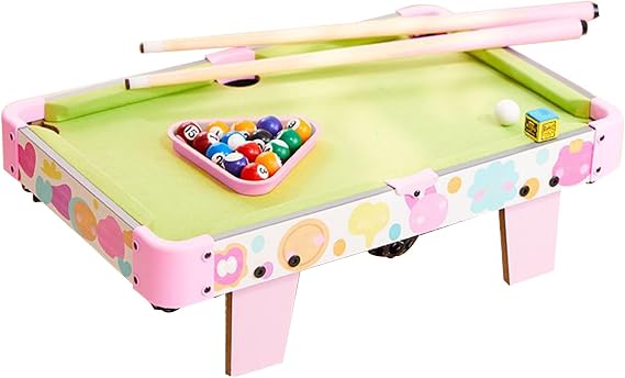 Table Pool Table | Educational Folding and Interactive Games | Folding Pool Game for Adults Family Home Indoor and Outdoor Living Room Bedroom Games Room