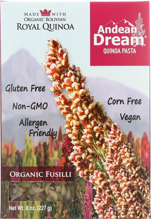 Andean Dream Fusilli Quinoa Pasta Gluten Free (6x8 Oz.) by Andean Dream