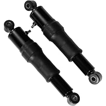 GlobalPrince Rear Air Ride Suspension Kit Compatible with Harley Davidson Touring 1984-2023 Road King 1994-2023 Road Glide 1998-2023 Street Glide 2006-2023 Electra Glide 1984-2005 Replace DA-SRD747-PR