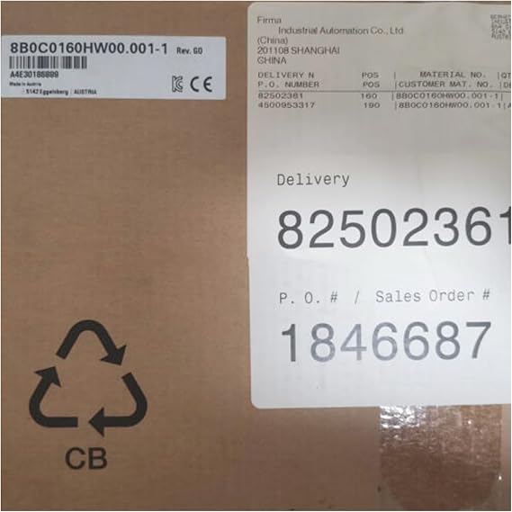 8B0C0160HW00.001-1 8B0C0160HW00.0011 New in Box Expedited 8B0C0160HW00.001-1