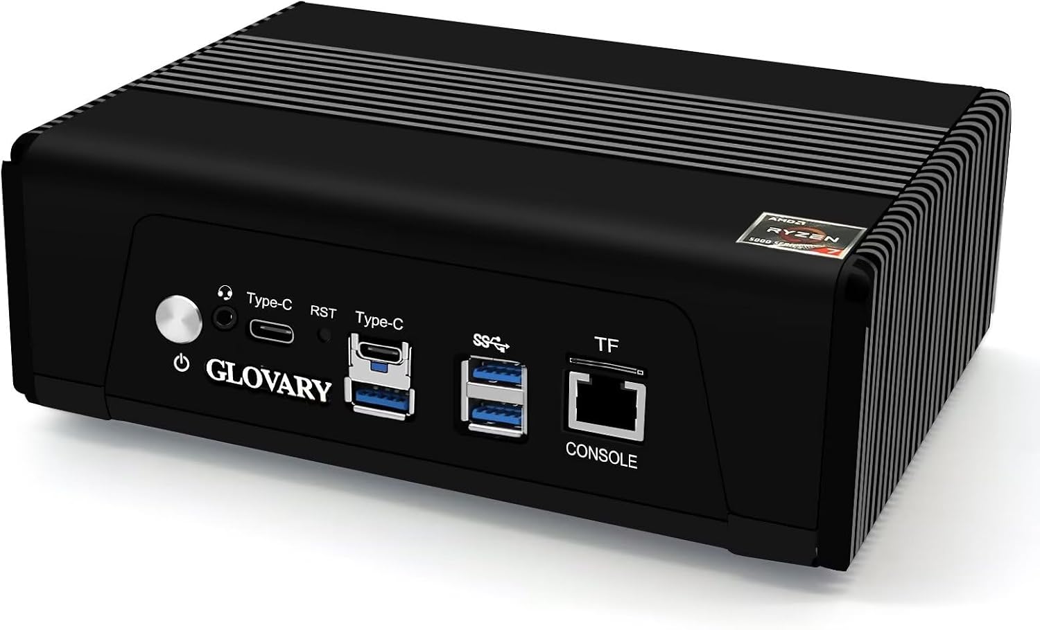 Firewall Mini PC AMD Ryzen 7 7840HS 8C16T, up to 5.1GHz, 4 x i226V 2.5GbE LAN Office Desktop Computer, DDR5 8GB RAM 512GB NVMe SSD, Win11 Pro, USB4 40Gbps