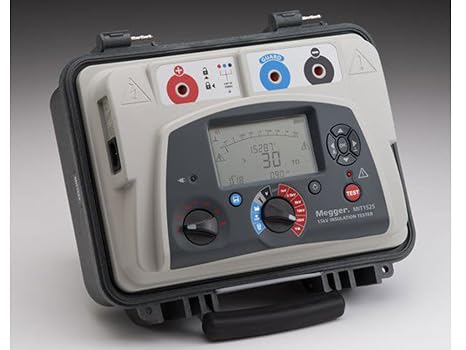 Megger MIT1525-US Megger Insulation Tester, LCD with Backlight Display, 15 kV