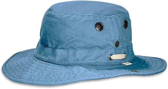 Tilley Unisex T3 Wanderer Hat (Blue, 7 1/4)