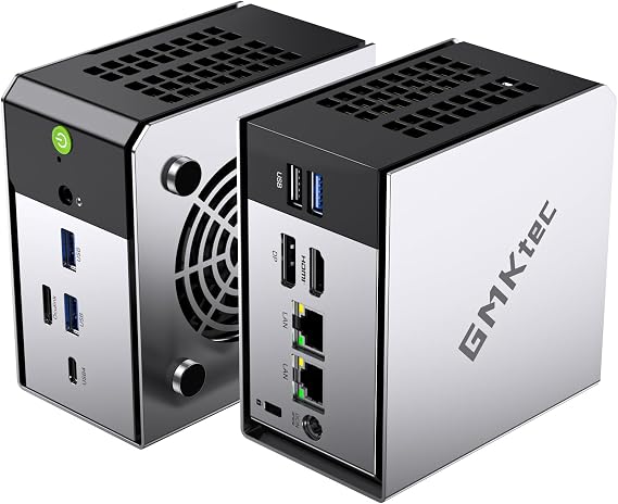 GMKtec M8 Mini PC AMD Ryzen 5 PRO 6650H (Turbo 4.5GHz) 1TB SSD 16GB LPDDR5