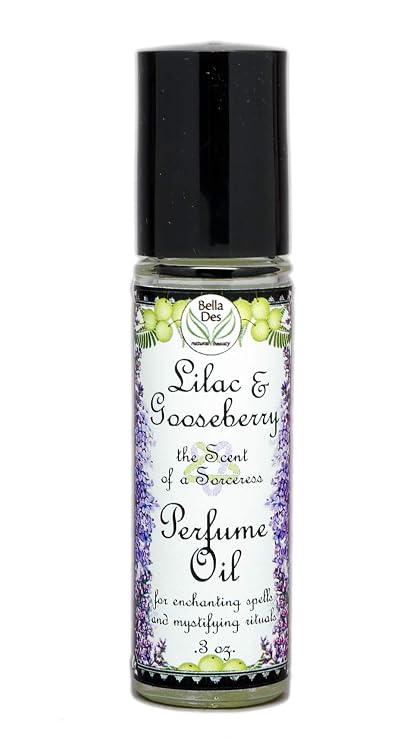 Lilac and Gooseberry Perfume Oil | .3 ounces Roll On Bottle | Phthalate Free Fragrance | Yennefer Perfume Scent of a Sorceress