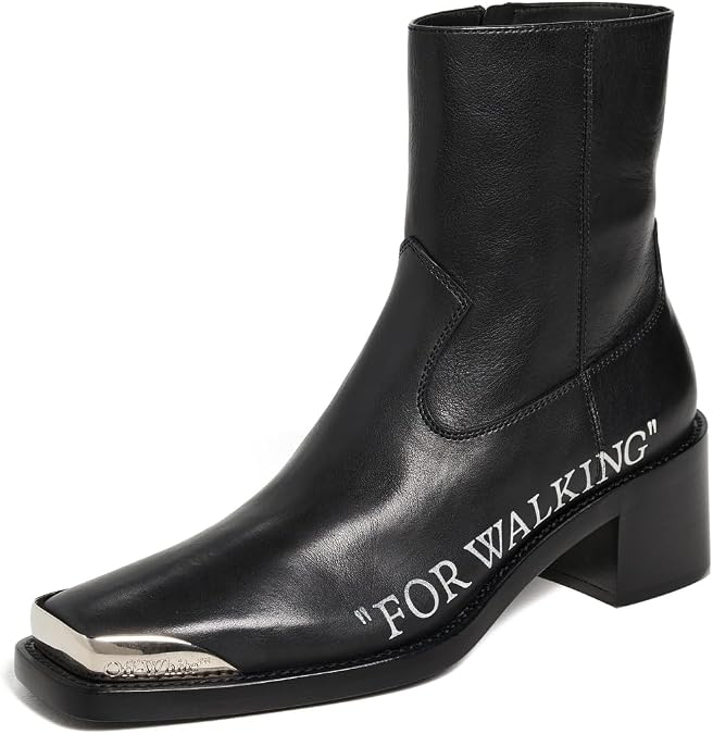 OFF-WHITE Women's For Walking Texan Ankle Boots
