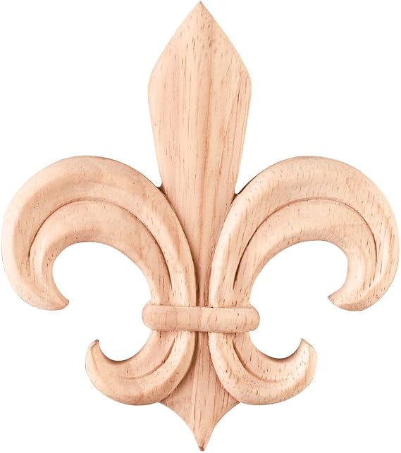 Fleur-de-Lis Traditional Pressed Applique