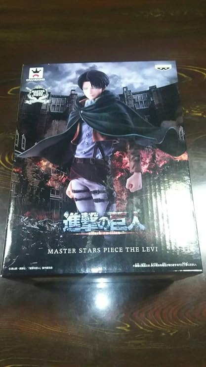 Banpresto Attack on Titan Master Stars Piece 49088 9.5" Levi Ackerman Action Figure