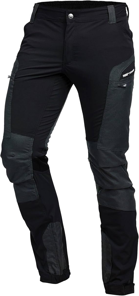 PUMA Workwear Pro-One Outdoor Hiking Pants Men - Breathable & Durable - Partially Water-Repellent - Ripstop Cargo Pants