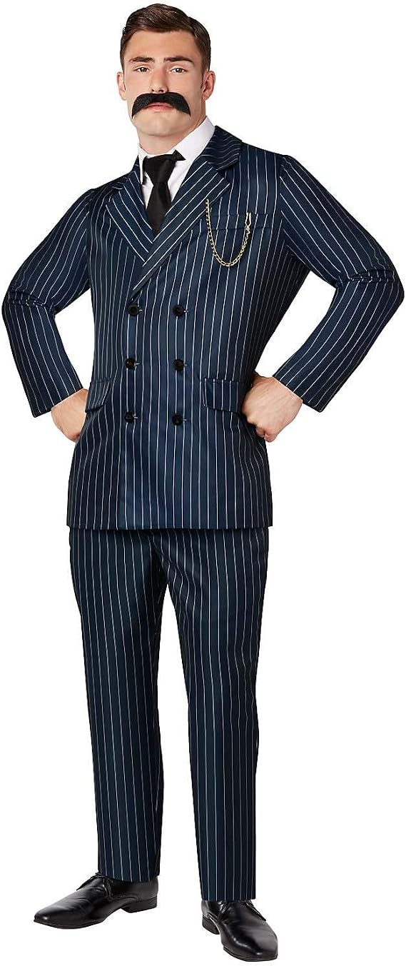Spirit Halloween The Addams Family Adult Gomez Addams Costume | Officially Licensed | Group Costume