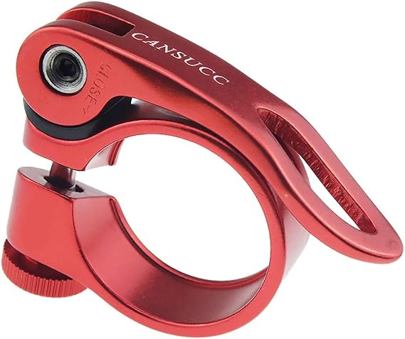 Youth Electric Bike Mountain Aluminum Seat Clamp Alloy Seatpost Clamp Bike Multi-Color Bike Accessories